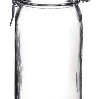 Klaasist säilituspurk klambriga 1,5 l Bormioli Rocco Fido