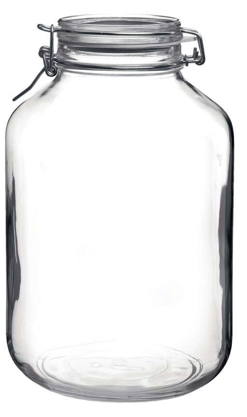 Klaasist säilituspurk klambriga 1 l Bormioli Rocco Fido